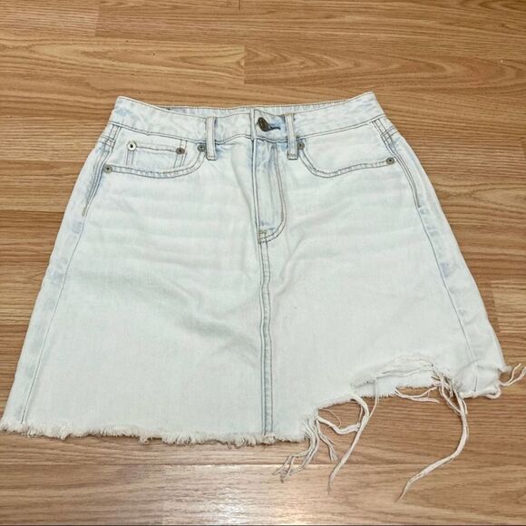 NWT American Eagle Denim Skirt 00‎ - Picture 6 of 9